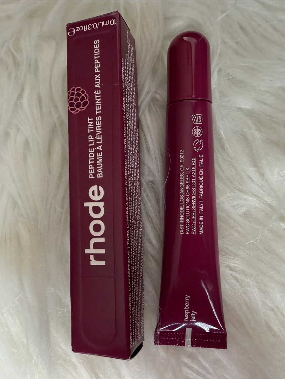 Limited Edition RHODE Peptide Lip Tint - Raspberry jelly - Picture 2 of 6